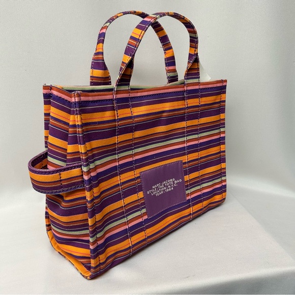 Marc Jacobs Vibrant Striped Tote - Picture 9 of 9
